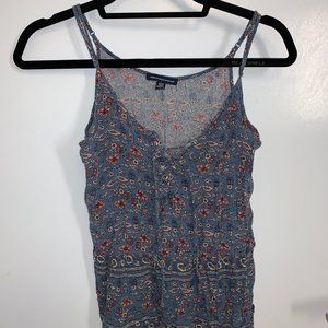 Floral Peblem Tank